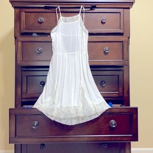 Free people intimates lace gown